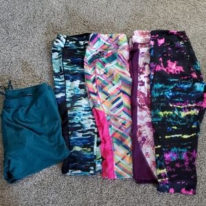 4 workout Capris / old navy active shorts